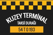 Kuzey Terminal Taksi Durağı - 54 T 0193 