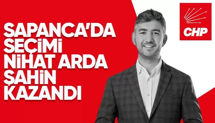 Sapanca'da CHP adayı Nihat Arda Şahin seçimi kazandı