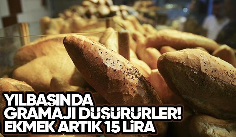 Sakarya'da ekmek 15 liradan satılmaya başlandı