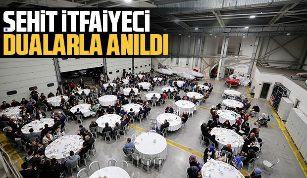 Şehit itfaiyeci Yusuf Turgut dualarla anıldı