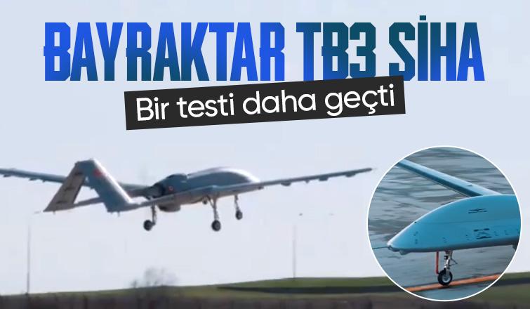 Bayraktar TB3 SİHA 17. uçuşunu yaptı