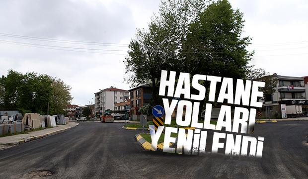 Büyükşehir hastaneye giden tüm güzergahlara dokundu