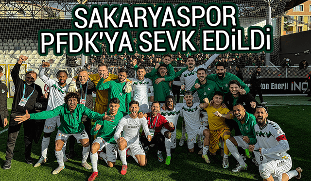 Sakaryaspor'da 2 isim PFDK'lık oldu