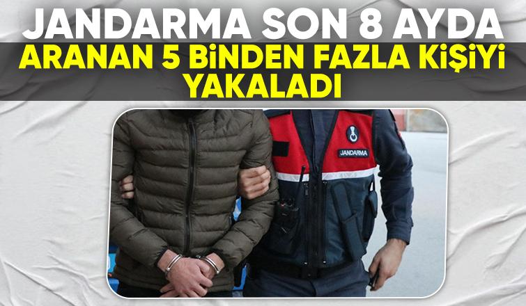 Jandarma 5246 firariyi yakaladı