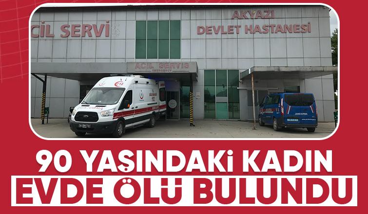 Yaşlı kadın evinde ölü bulundu