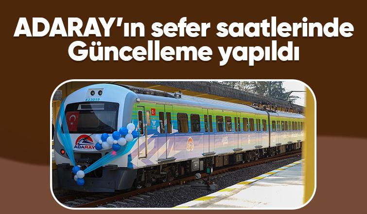 ADARAY’ın sefer saatleri güncellendi