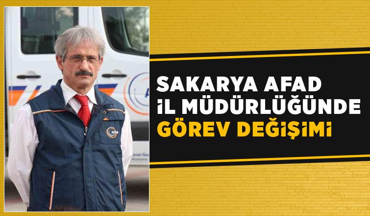 Sakarya AFAD İl Müdürlüğünde görev değişimi