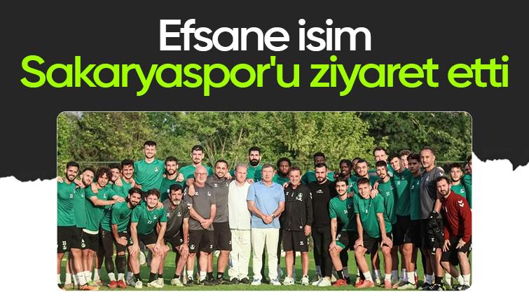 Efsane isim Sakaryaspor'u ziyaret etti