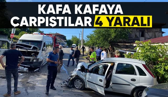 Kocaali'de kaza: 4 yaralı