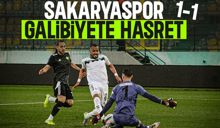 Esenler Erokspor 1 Sakaryaspor 1