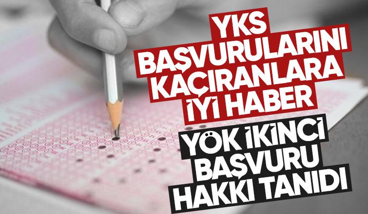 Yükseköğretim Kurulundan 2024 YKS’ye Ek Başvuru hakkı