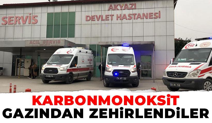 Akyazı’da Karbonmonoksit Zehirlenmesi!