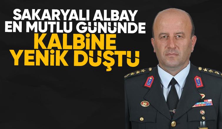 Sakaryalı Albay, oğlunun söz gecesinde kalp krizi sonucu hayatını kaybetti