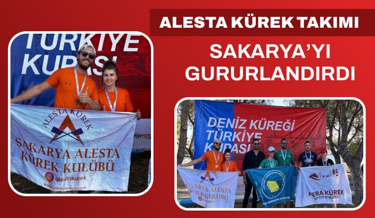 Alesta Kürek Kulübü Sakarya'yı Gururlandırdı