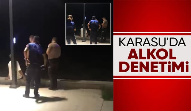 Karasu'da zabıtadan alkol denetimi