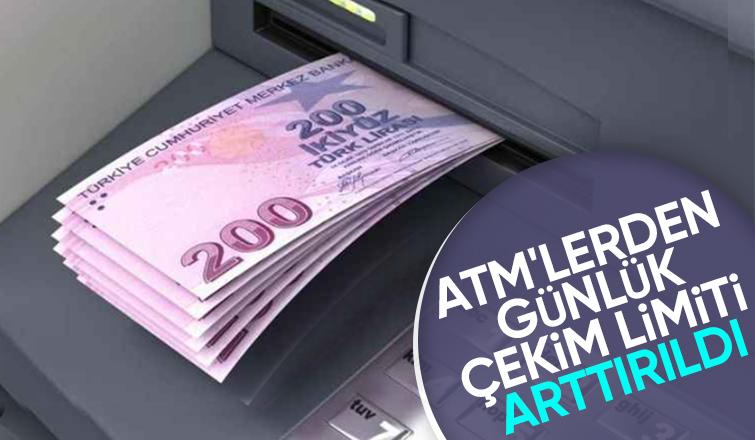 15 banka ATM para çekme limitini yükseltti