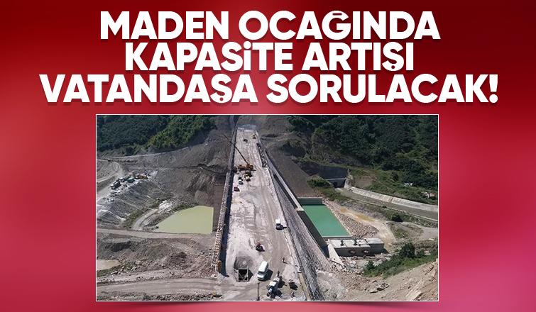 Akyazıdaki o maden ocağı kapasite arttıracak