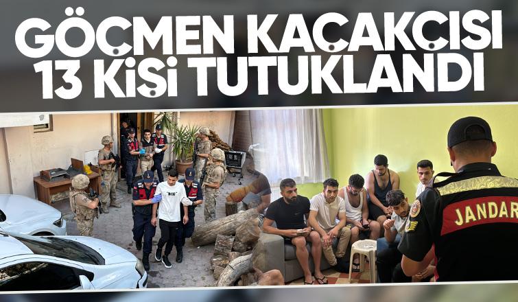 Yabancı uyrukluları kaçak getirip çalıştırıyorlardı; 13'ü tutuklandı