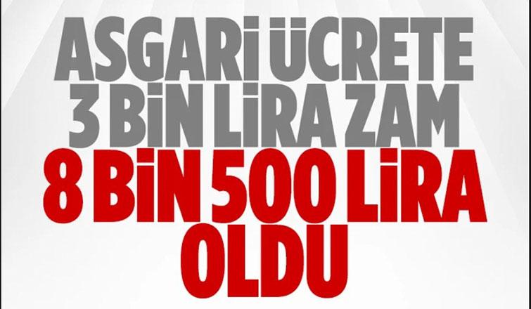 2023 Asgari Ücret rakamı belli oldu