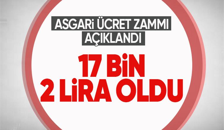 2024 Asgari ücreti belli oldu