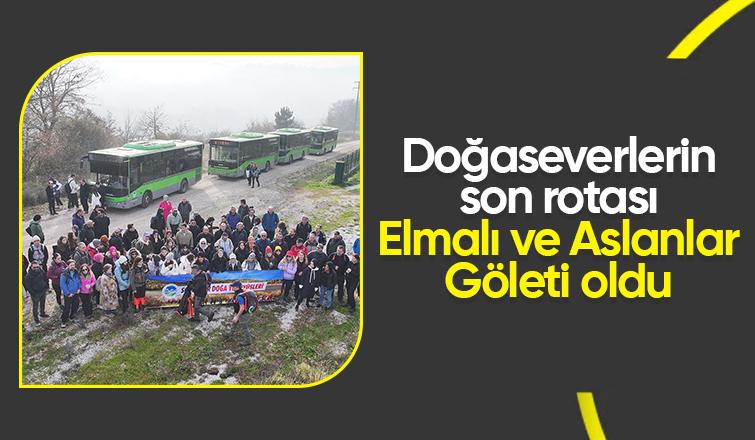 Doğa yürüyüşleri Elmalı ve Aslanlar Göleti ile devam etti