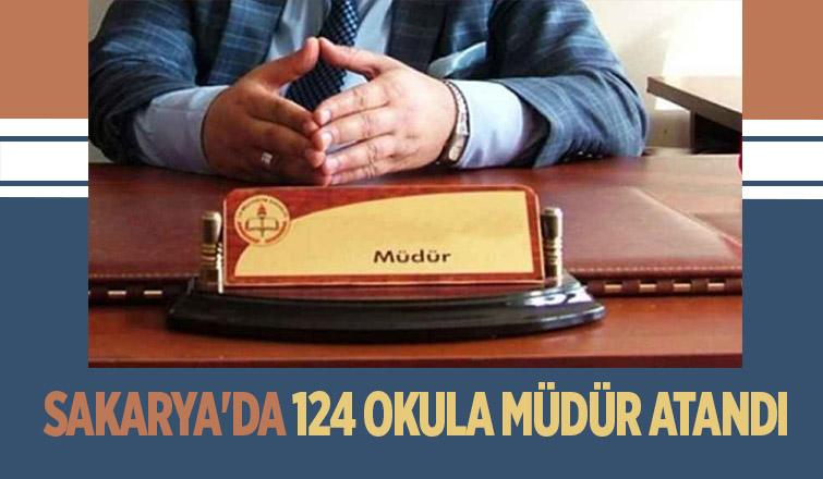 Sakarya'da 124 okula müdür atandı