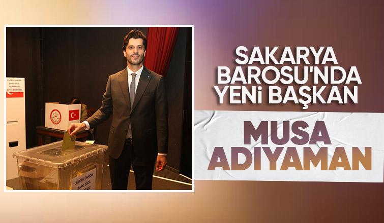 Sakarya Barosu'nda Musa Adıyaman dönemi