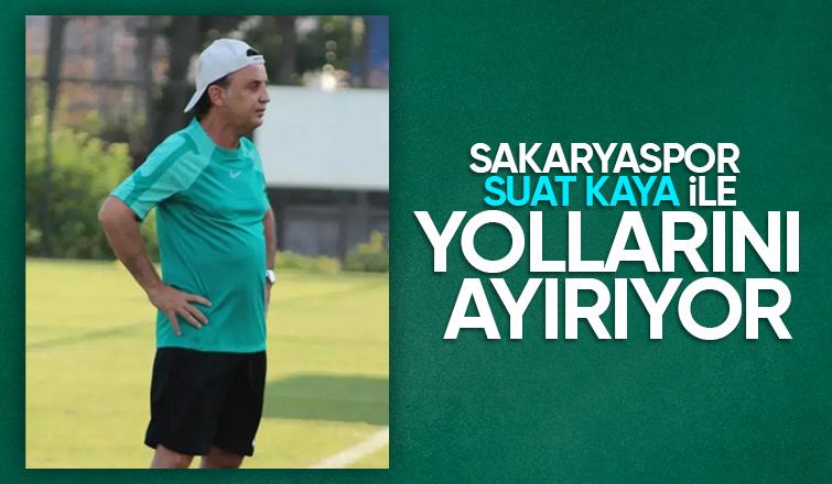 Sakaryaspor Suat Kaya ile yollarını ayıracak