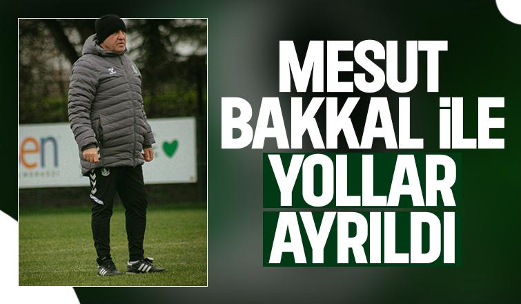 Sakaryaspor'da Mesut Bakkal dönemi sona erdi