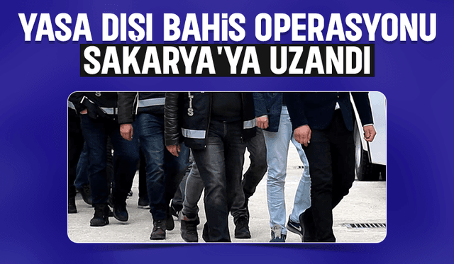 Sakarya dahil 6 ilde operasyon 16 gözaltı