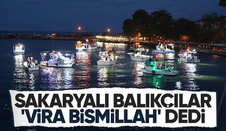 Sakaryalı balıkçılar sezonun ilk avına çıktı