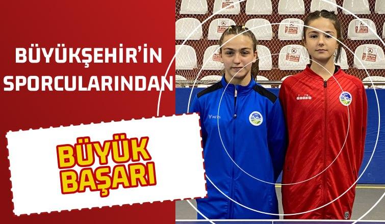 Büyükşehir’in minik sporcularından önemli başarı