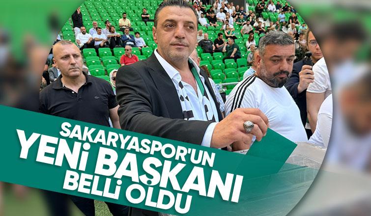 Sakaryaspor'da yeni başkan belli oldu