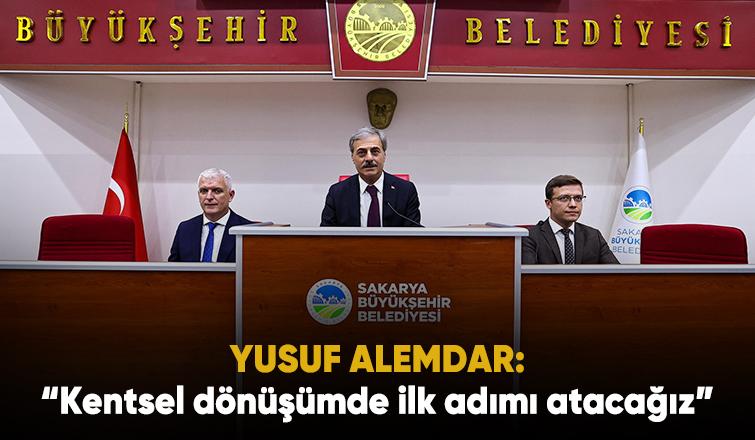 Sakarya'da kentsel dönüşüm için ilk adım atılıyor