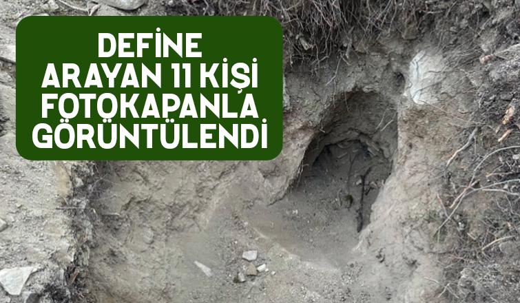 Define arayan ikisi kadın 11 kişi yakalandı