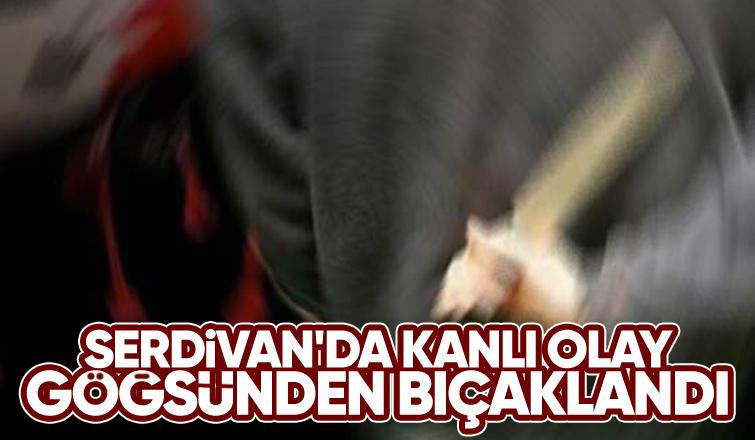 Göğsünden bıçaklanan genç ağır yaralandı