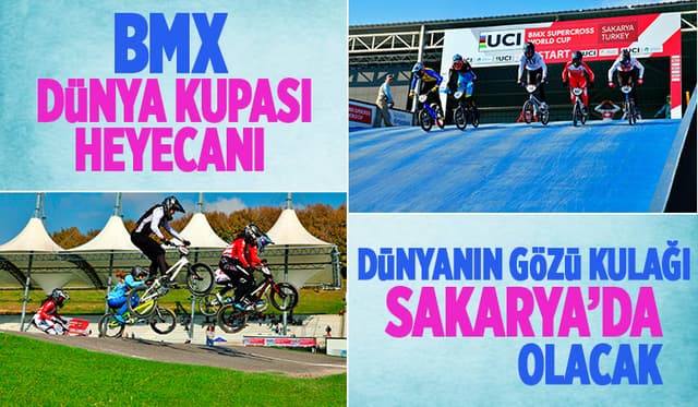 BMX Dünya Kupası sakarya'da yapılacak