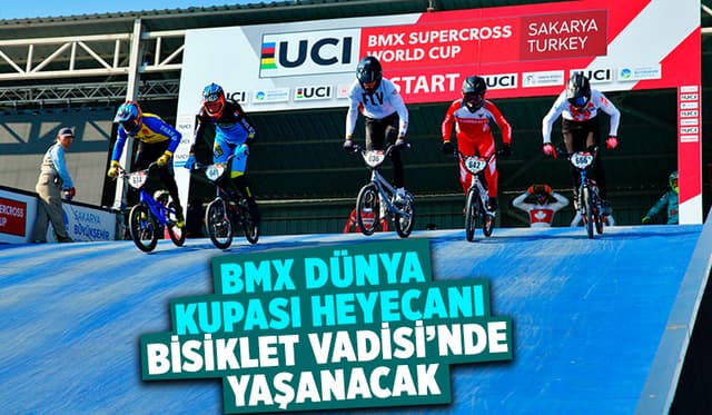 BMX Dünya Kupası Sakarya'da