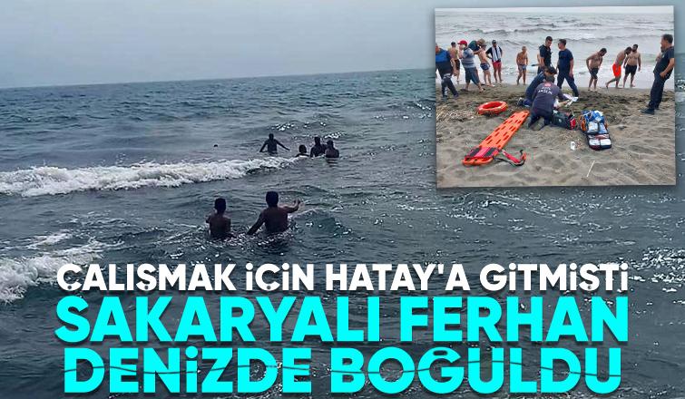 Sakaryalı genç Akdenizde boğuldu