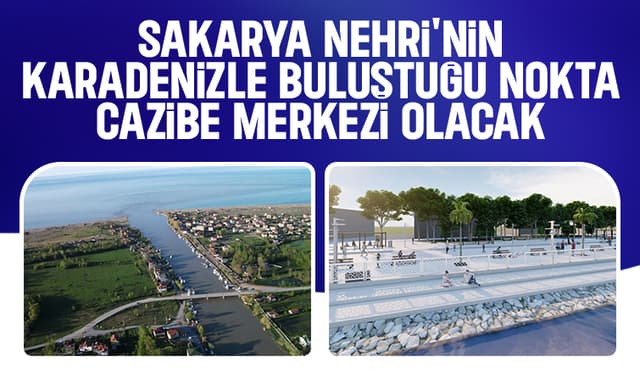 Sakarya Nehri'nin Karadenize döküldüğü alan için özel proje