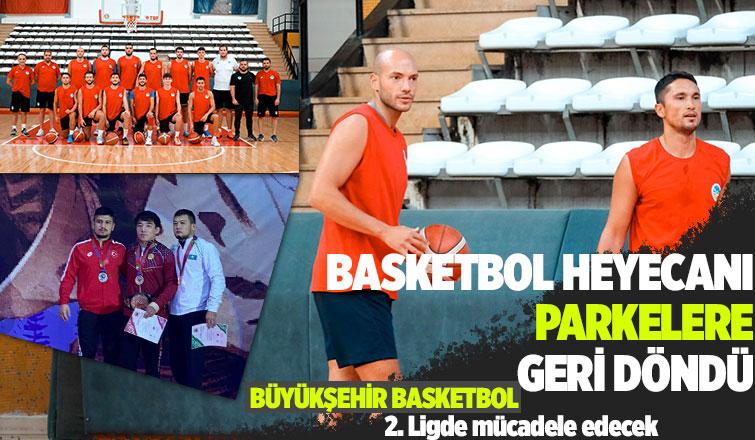 Büyükşehir Basketbol antrenmanlara başladı