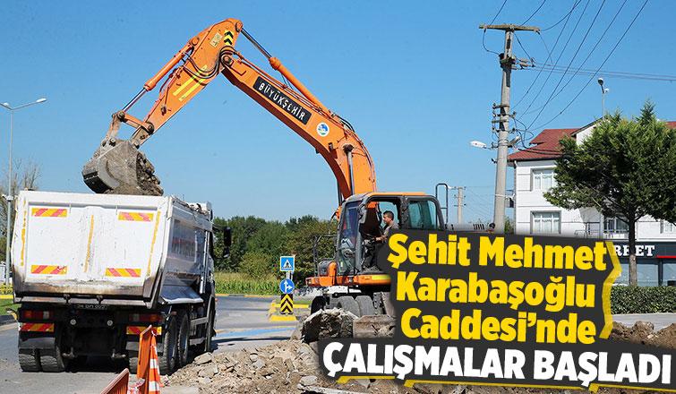 Büyükşehir o caddede dönüşüm çalışmalarına başladı