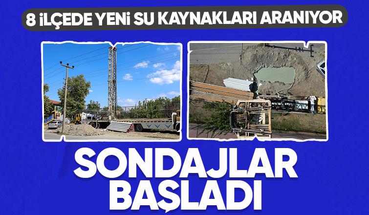 SASKİ 8 ilçede sondaj yapacak