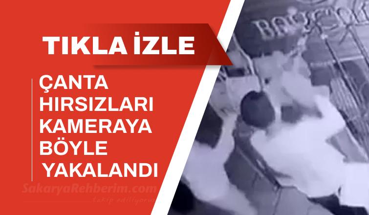 Askı Hırsızları Kamera Kaydına Yakalandılar