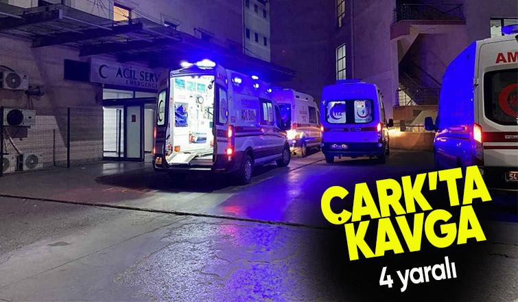 Çark Caddesi'nde iki grup birbirine girdi: 4 yaralı