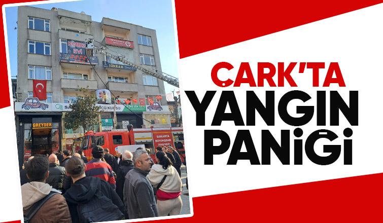 Çark Caddesi'nde korku dolu anlar