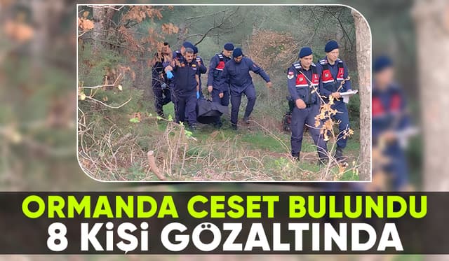 Ormanda erkek cesedi bulundu; Cinayet şüphesi