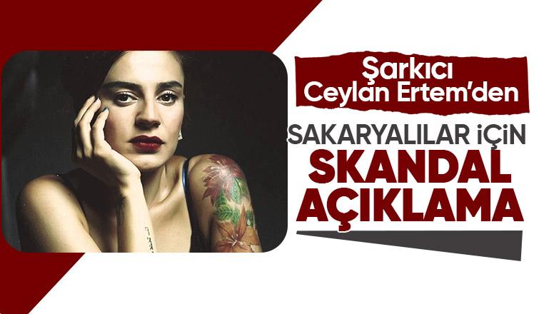 Ceylan Ertem'in Sakaryalılar için söylediği sözleri tepki çekti