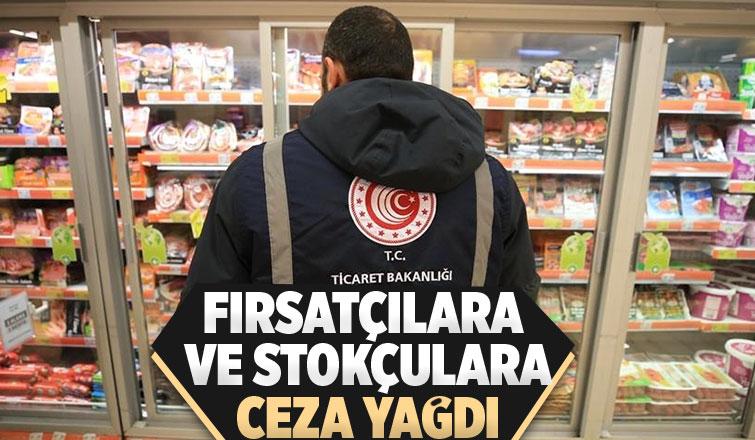 Fahiş fiyat ve stokçuluğa 602 milyon lira ceza kesildi