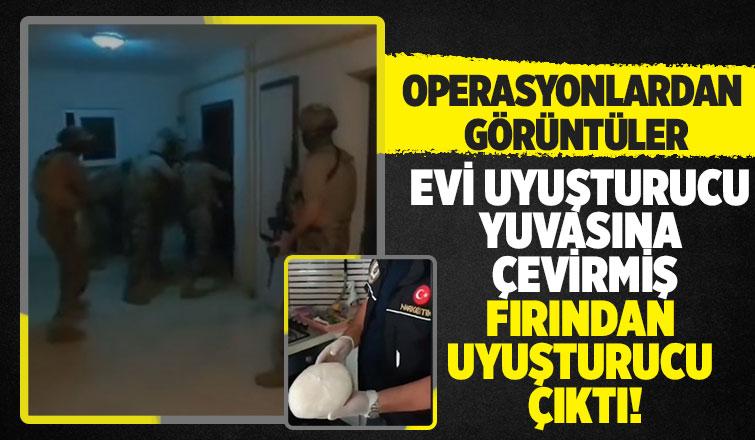 Emniyet o operasyonların görüntülerini paylaştı